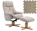 Emirates Swivel Chair and Stool