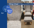 Shackletons - Cambridge - Wing Chair & Stool