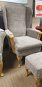 Shackletons - Cambridge - Wing Chair & Stool