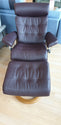 Stressless - Eric - Medium Chair & Stool