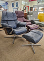 Stressless - Reno - Medium Chair & Stool