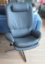 Stressless - Rome - Medium - High Back Chair & Stool