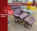 Stressless - Reno - Large Chair & Stool